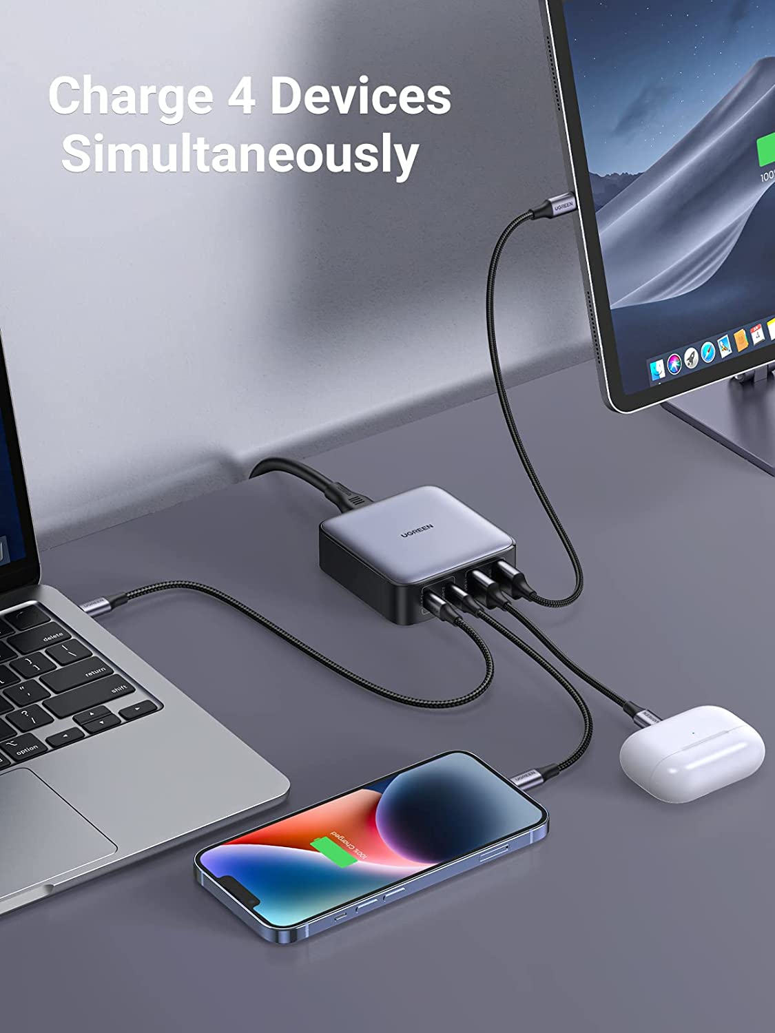 UGREEN 65W USB C Charging Station